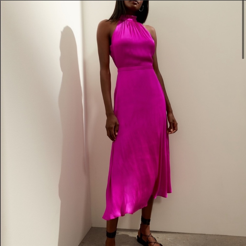 Petite soft midi dress